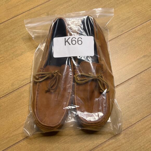 UGG‎ Slippers Mens SZ 10 Loafers Chester Brown Leather Slip On Shoes boho Casual